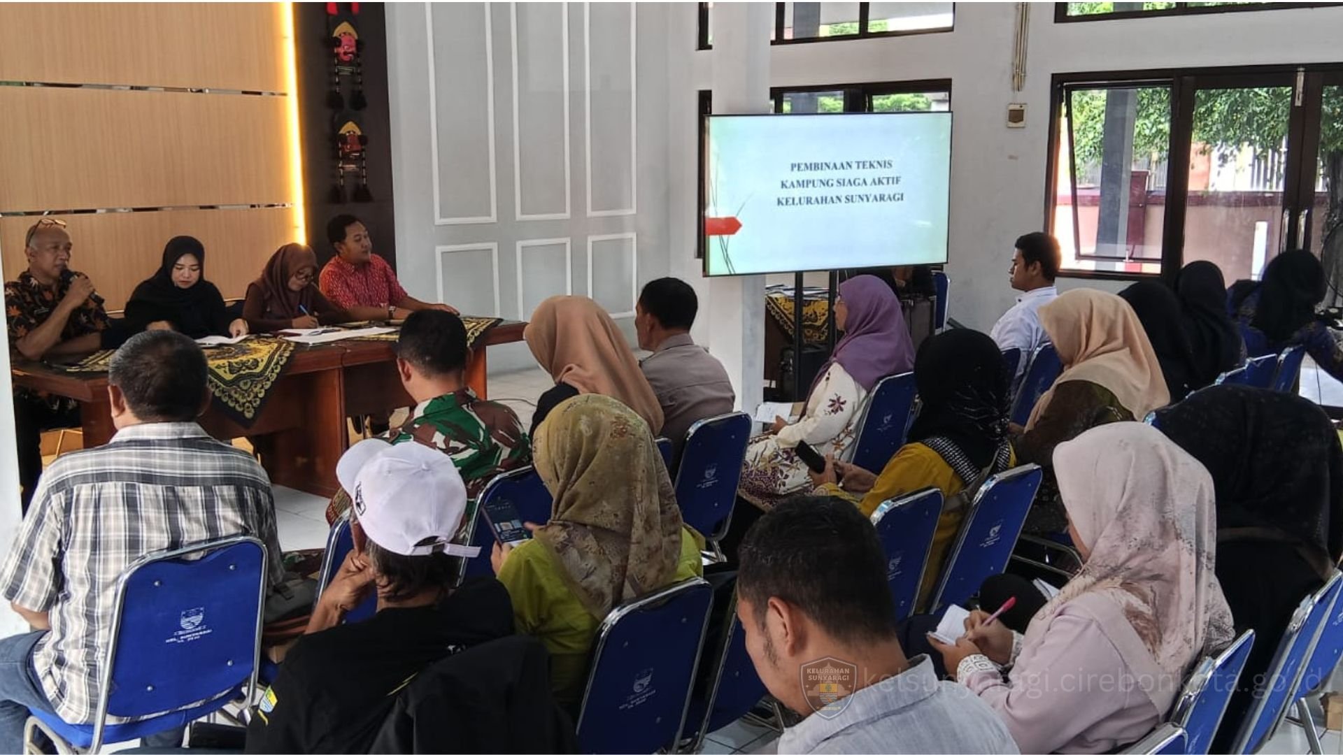 Pembinaan Teknis Kampung Siaga Aktip Kelurahan Sunyaragi