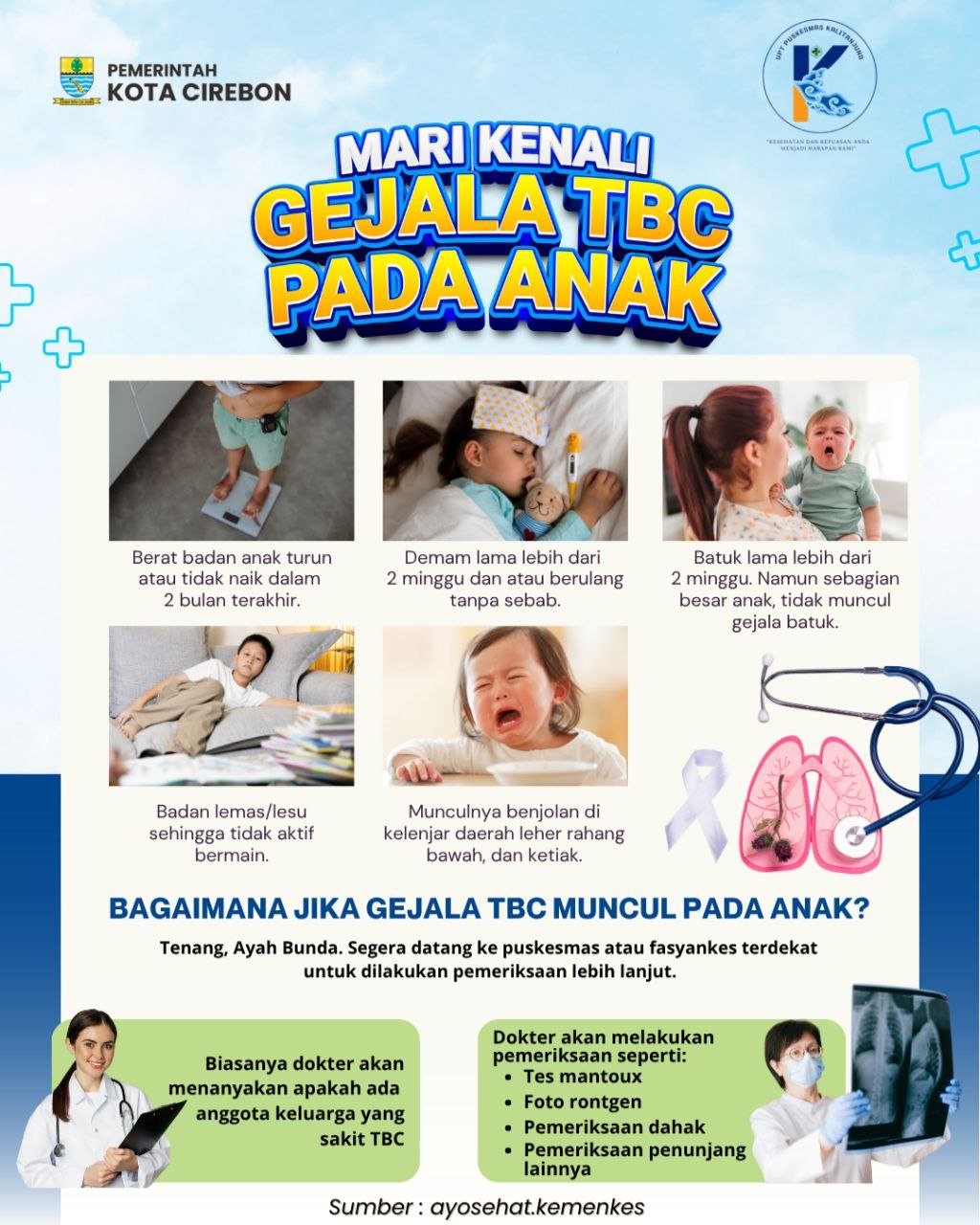 Mari Kenali Gejala TBC Pada Anak